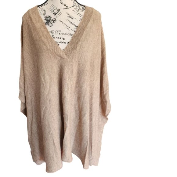 Joe Fresh camel color poncho XXL - Picture 1 of 8